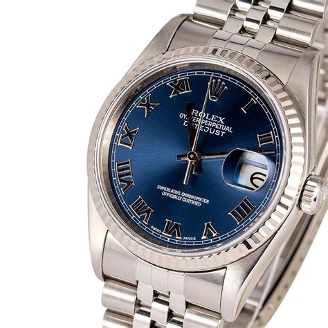 rolex 16234 blue|Rolex model 16234.